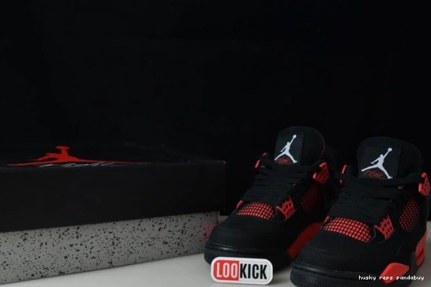 Cheap Husky Jordan Air Thunder CT8527-016 4 Red 0715